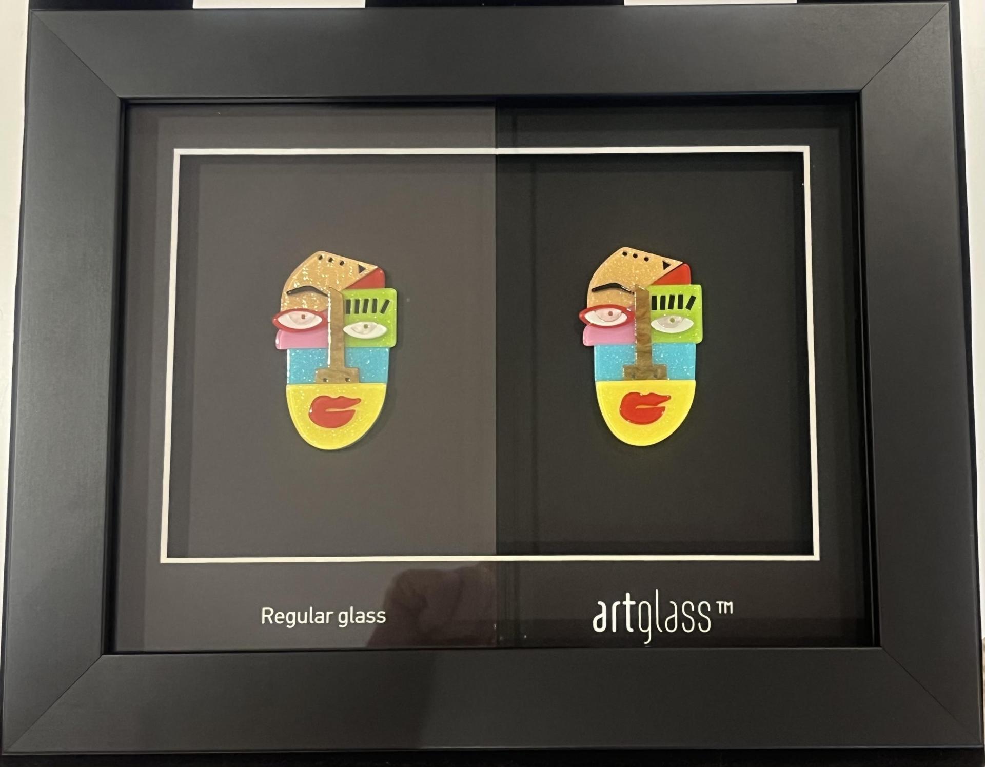 Verre anti reflets 2